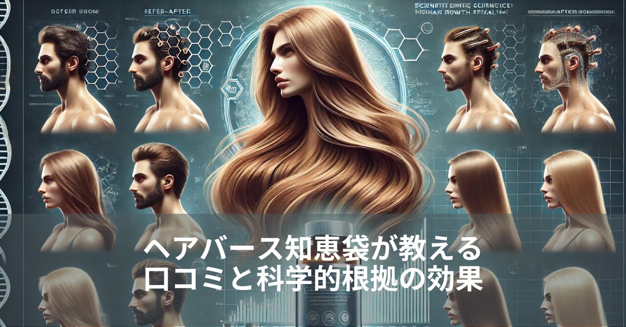 ヘアバース知恵袋が教える口コミと科学的根拠の効果