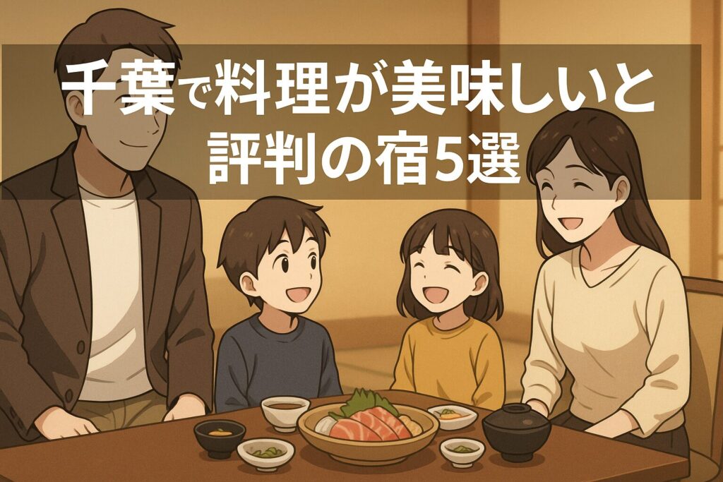 千葉で料理が美味しいと評判の宿5選｜海鮮・懐石に感動する旅へ