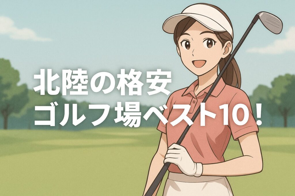 北陸地方ゴルフ場ランキング！料金が安いリーズナブルなコース10選