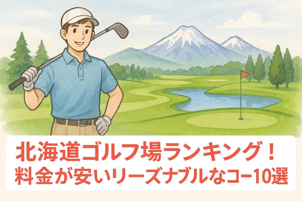 北海道ゴルフ場ランキング！料金が安いリーズナブルなコース10選