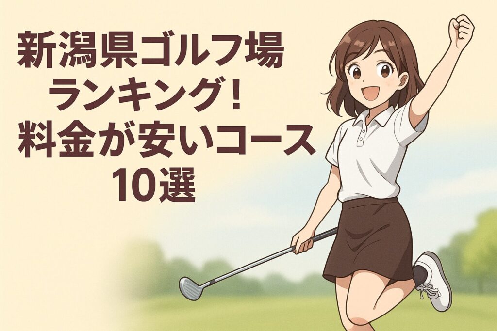 新潟県ゴルフ場ランキング！料金が安いリーズナブルなコース10選