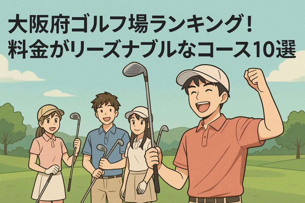 大阪府ゴルフ場ランキング！料金が安いリーズナブルなコース10選