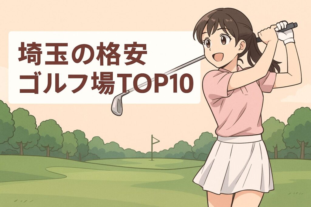 埼玉県ゴルフ場ランキング！料金が安いリーズナブルなコース10選