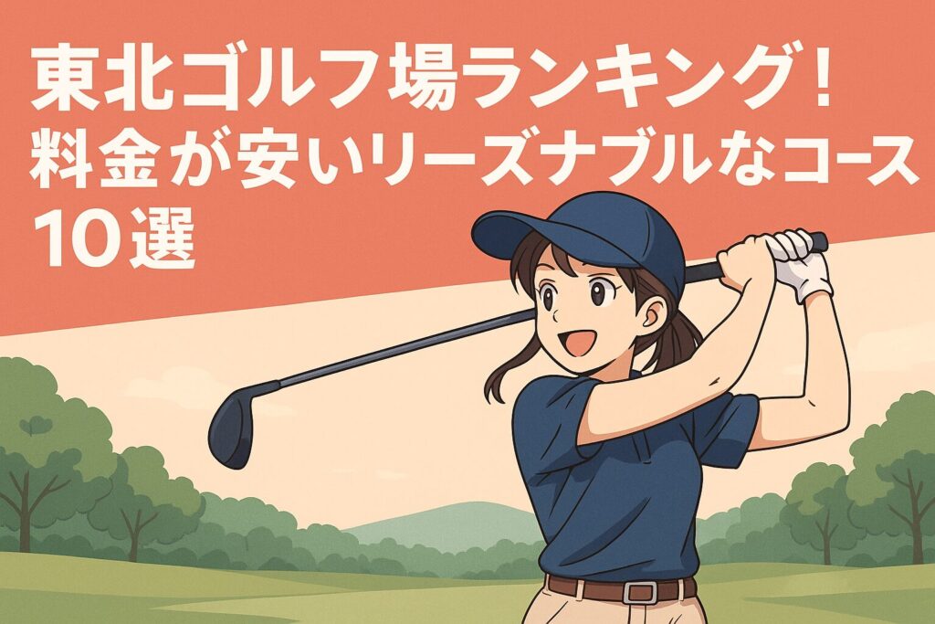 東北ゴルフ場ランキング！料金が安いリーズナブルなコース10選