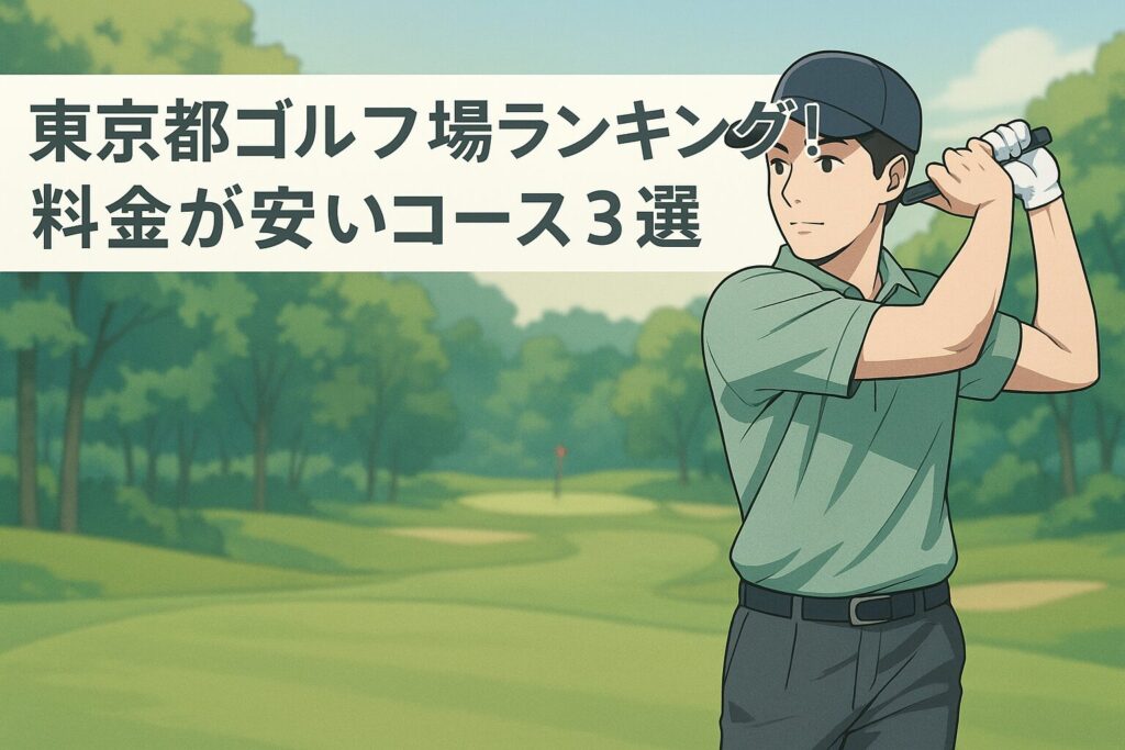 東京都ゴルフ場ランキング！料金が安いリーズナブルなコース3選