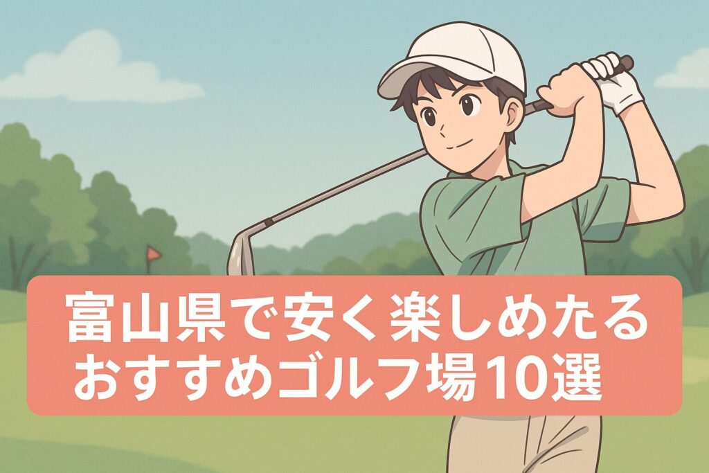 富山県ゴルフ場ランキング！料金が安いリーズナブルなコース10選