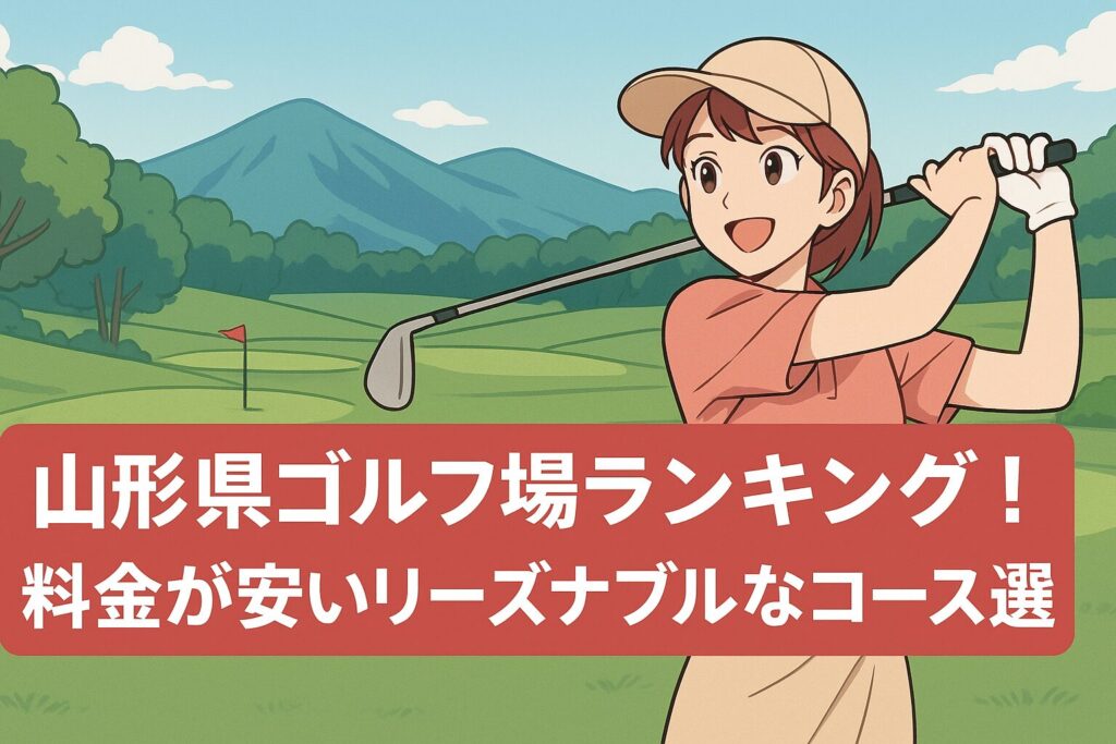山形県ゴルフ場ランキング！料金が安いリーズナブルなコース7選
