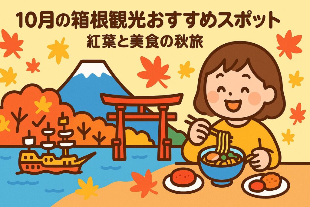 10月の箱根観光おすすめスポット｜紅葉と美食の秋旅