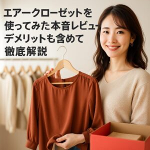 エアークローゼットを使ってみた本音レビュー｜デメリットも含めて徹底解説