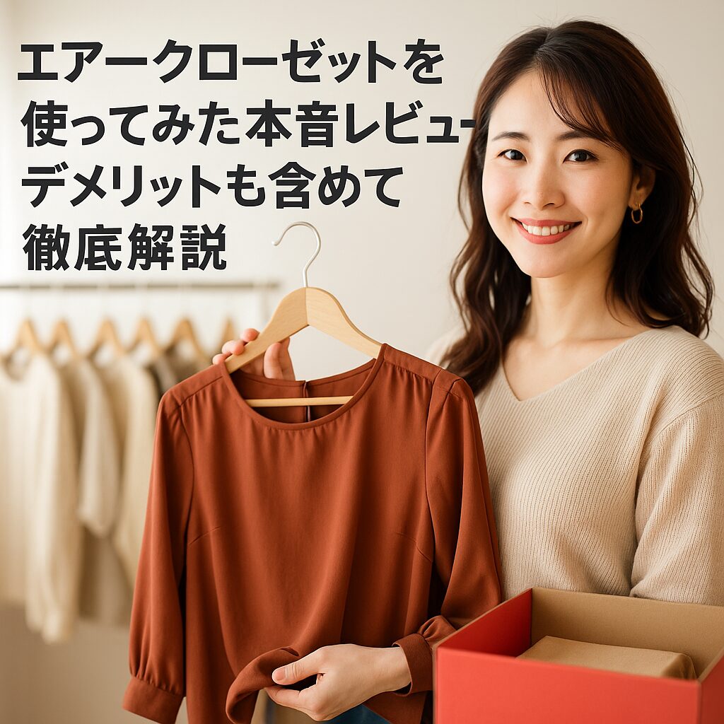 エアークローゼットを使ってみた本音レビュー｜デメリットも含めて徹底解説