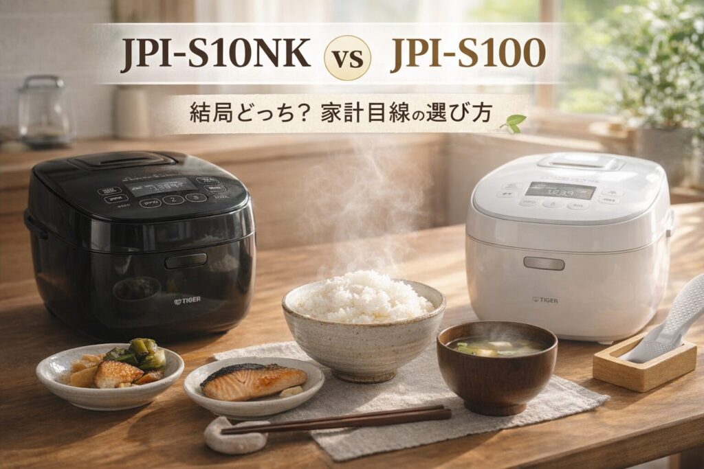 JPI-S10NK JPI-S100 違い