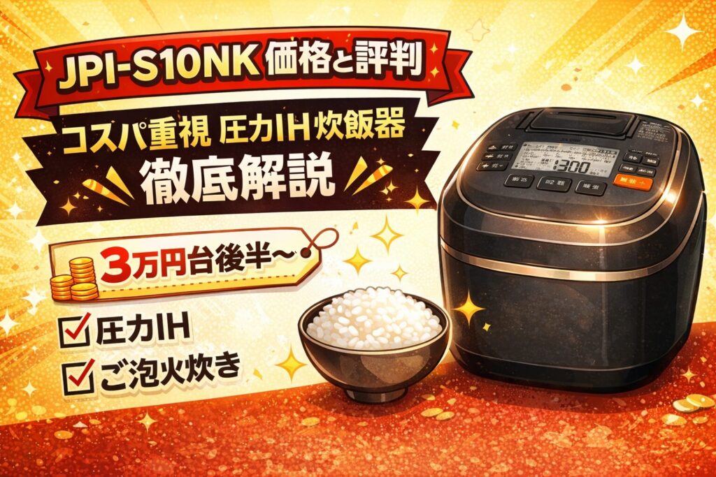 JPI-S10NKの価格と評判